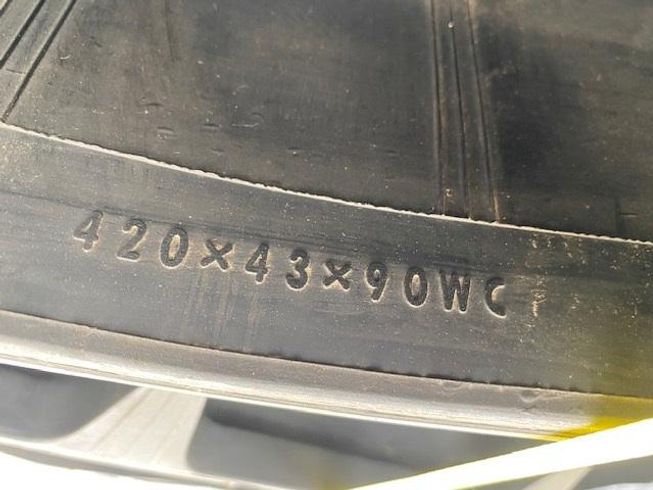 コンバインクローラー 420　90　43　コンバインクローラー　2本1組 写真３